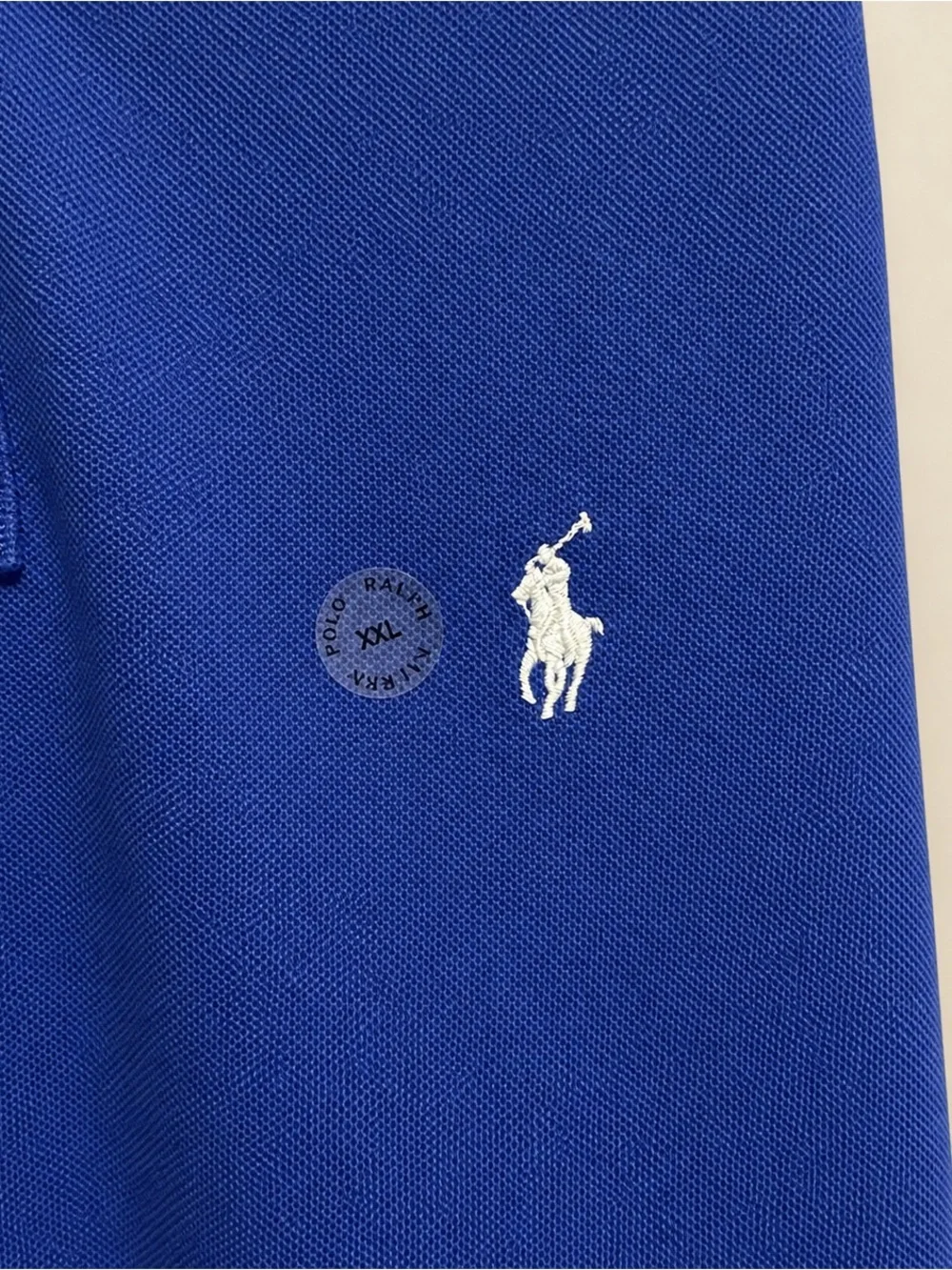 NWT Polo Ralph Lauren “Classic Fit” Mesh Polo Shirt XXL Royal Blue